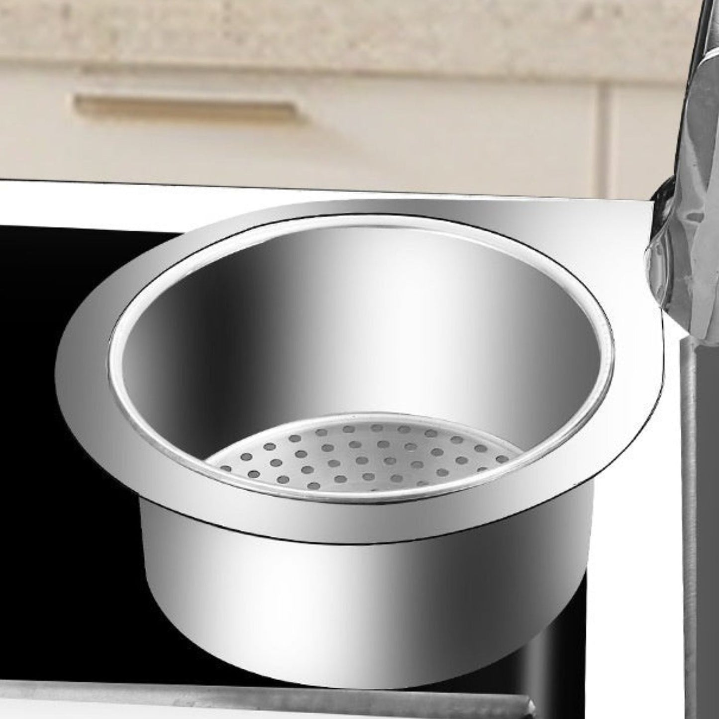 Egouttoir en acier inoxydable